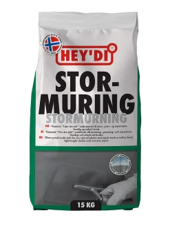 Mørtel stormuring 15 Kg