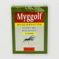 Myggservietter 13 % saltidin 10 stk