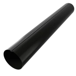 Nedløpsrør 70 mm 3 meter sort