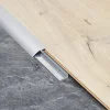Nivålist aluminiu sølv 2m h7-12,3mm 2 meter lengde, høyde 7mm - 12,3 mm