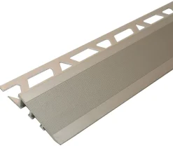 Nivåprofil ramptec 10mm anod alu gulv 2,7m profilitec