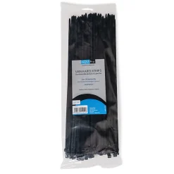 Novipro kabelstrips ubn 4,8x350 mm sort uv-stabilisert 100 stk