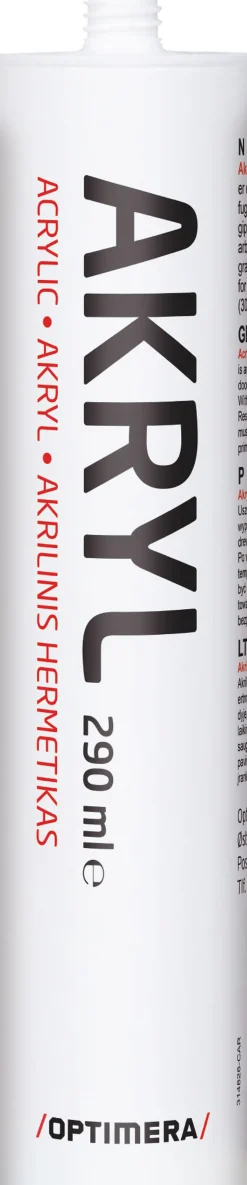 Optimera akryl fugemasse 290 ml