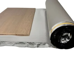 OPUS gulvunderlag grå 2 mm 15 m²