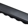 Overgang front exclusive matt sort lengde 1250mm isola