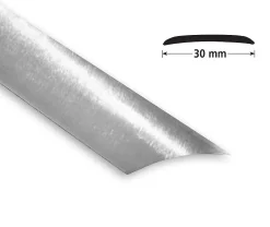 Overgangslist nr.2 30mm x 2 meter rustfri aluminium