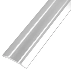 Overgangslist sølveloksert aluminium uborret