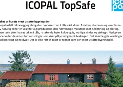 Overlag Topsafe 1x7 meter grå