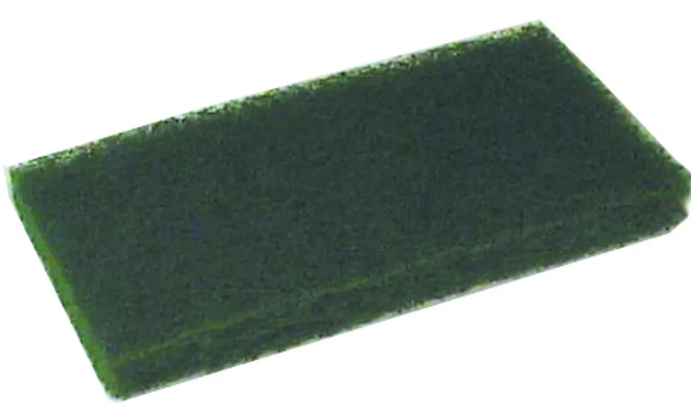 PAD GROV GRØNN 25X12,5CM FOR RENGJØRING