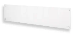 Panelovn glass list 1050 watt hvit