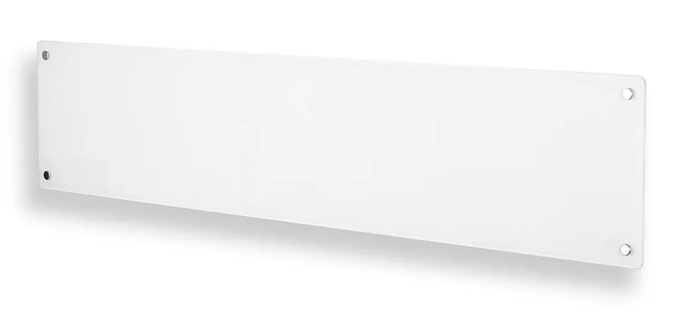 Panelovn glass list 1050 watt hvit