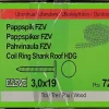 Pappspiker coil 15gr 3x19 fzv15 grader trådbåndet a-7200