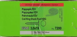 Pappspiker coil 15gr 3x19 fzv15 grader trådbåndet a-7200