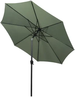 Parasoll med tilt Ø3 meter flintgrå
