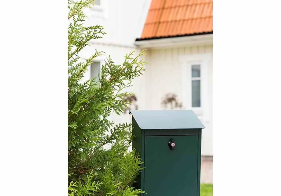 Postkasse classic låsbar 9441B grønn