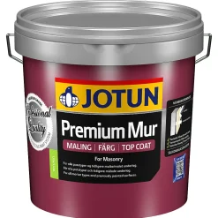 Premium mur mellomgrå 2,7 liter