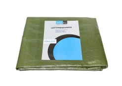 Presenning grønn 4x6 meter 130 gr/m2