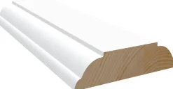 Pyntelist furu hvit bomull S0502-Y 9x34 mm