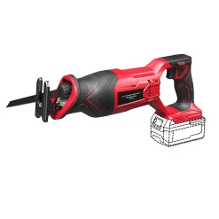 Q-Powertools bajonettsag 18 V uten batteri og lader