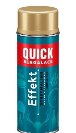 Quick Bengalack effektspray sølv metallic 400 ml