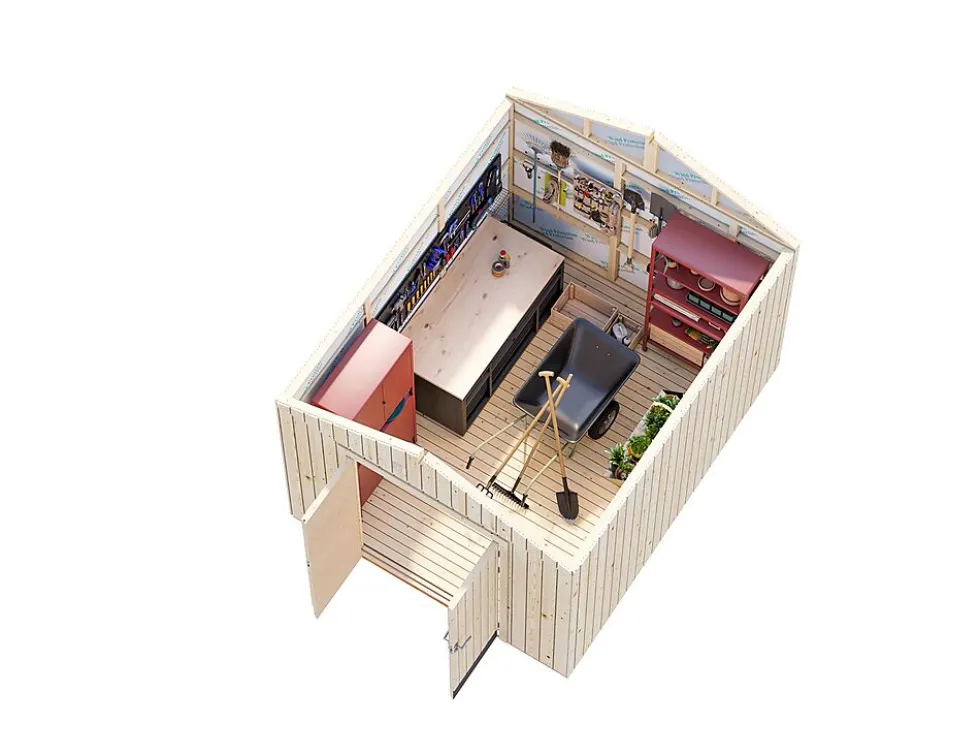 Redskapsbod Martin 9,5 m²