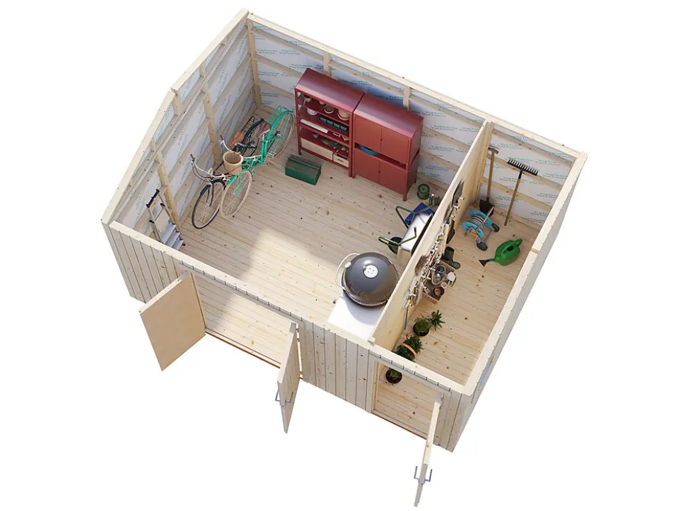 Redskapsbod Olaf 14,9 m²