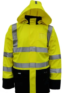 Regnjakke LR9015 gul størrelse 3XL