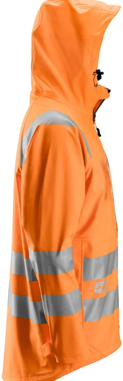 Regnjakke 8233 PU High Vis kl.3 oransje XL