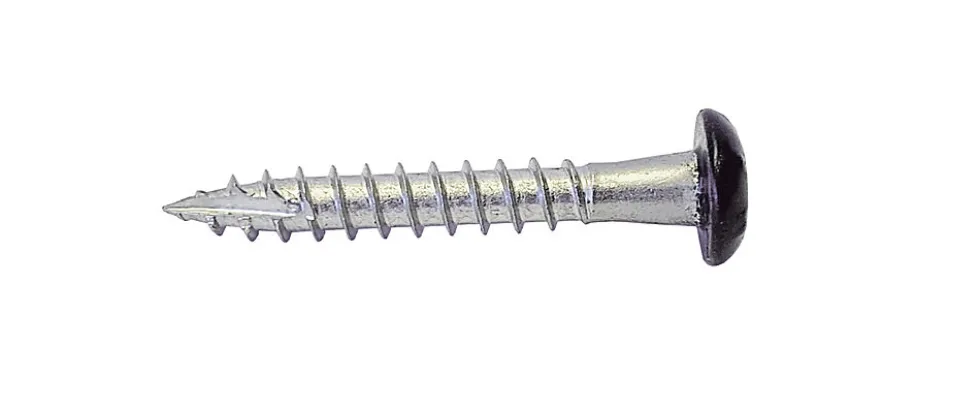 Rennekrokskrue sort 4,8x35 150 stk