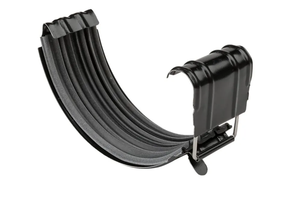 Renneskjøt med pakkning stål 125 mm