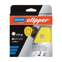 Rondell slipepapir 125 mm K80