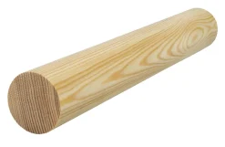 Rundstokk furu ubehandlet 43 x 43 mm