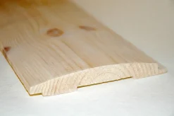 Rundtømpanel natur 28x170 mm ubehandlet furu