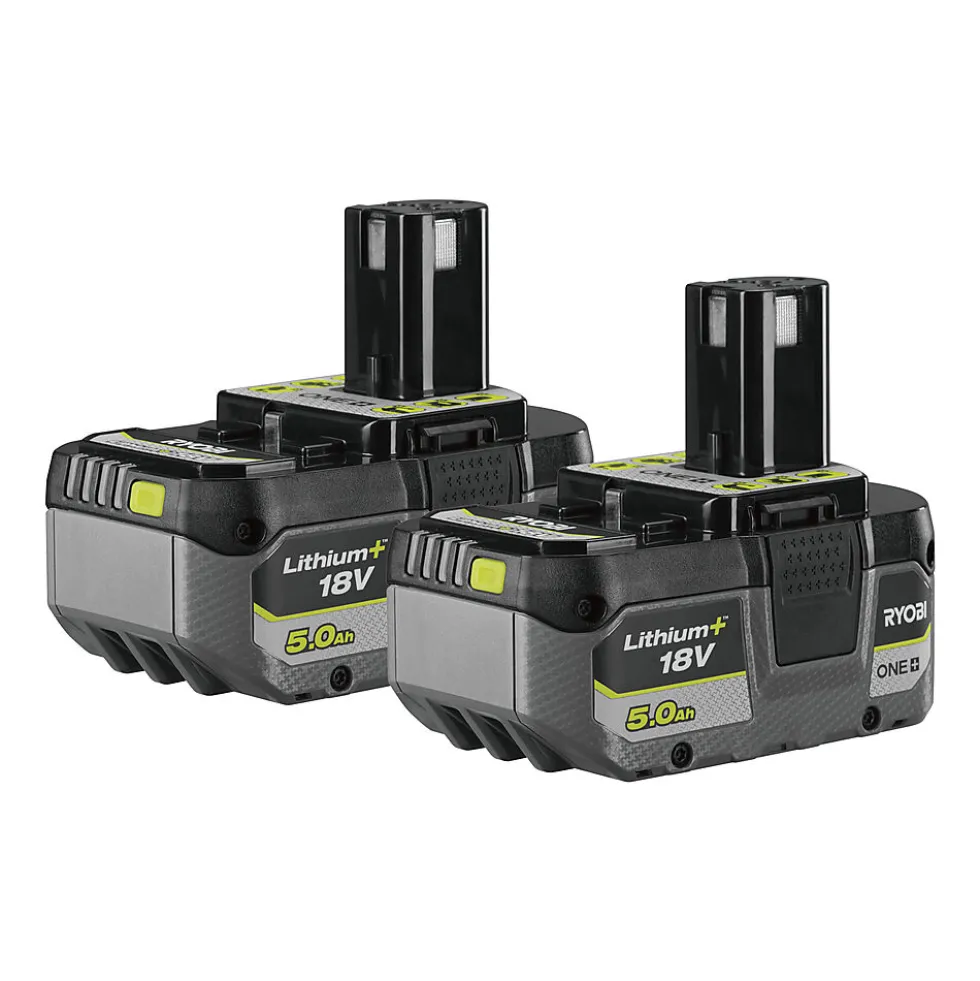Ryobi batteripakke RB1850X2 18V 5.0Ah