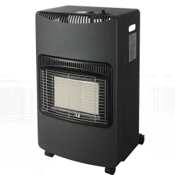 Schou gassovn infrarød 4,2kw sammenleggbar 42x39x72 cm