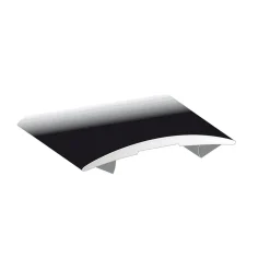 Selvklebende skjøtelist Fix Sort, med mål 1000x30x5mm