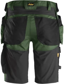 Shorts 6141 grønn 60 snickers workwear