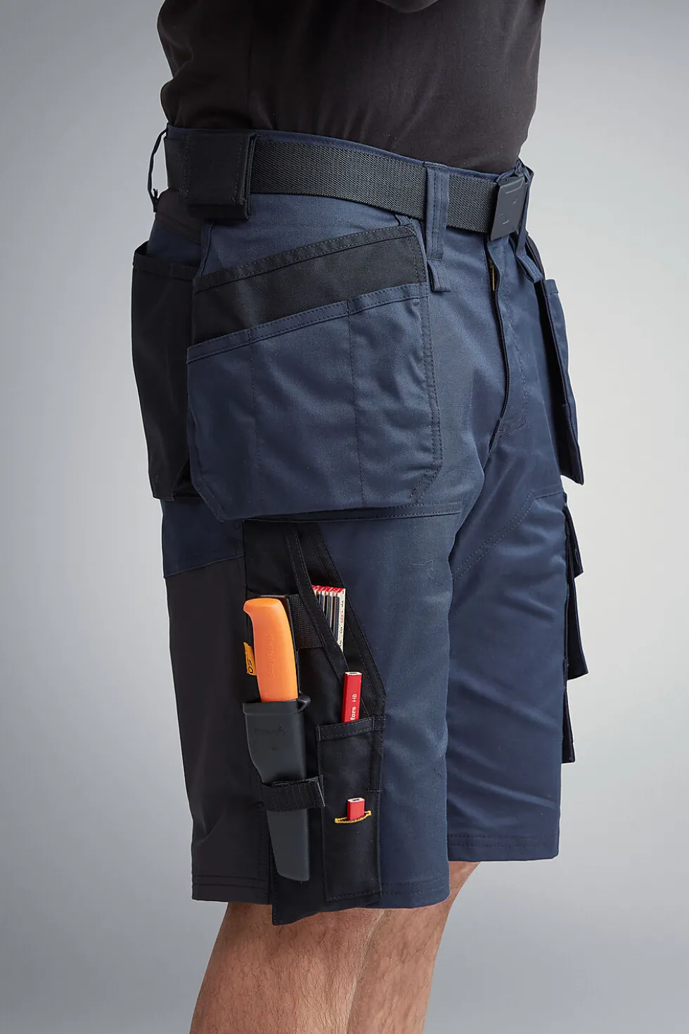 Shorts 6151 mblå 48 snickers workwear