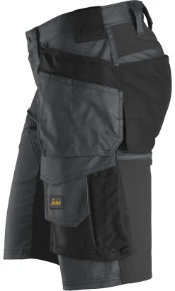 Shorts 6141 mgrå/sort 48 snickers workwear