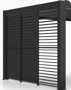 Sidepanel lamell for 4m pergola 1 stk