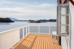 Siri terrasserekkverk hvitmalt 1110x890 mm