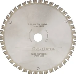 Sirkelsagblad hm steel 216x30 z48