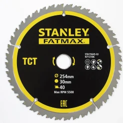 Sirkelsagblad Stanley FatMax254x30 mmx40T hardmetall