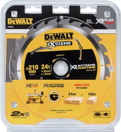 Sirkelsagblad xr 210X30X24T DT99565 dewalt flexvolt