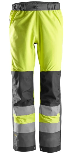 Skallbukse 6530 AllroundWork kl.2 HiVis gul/sort S