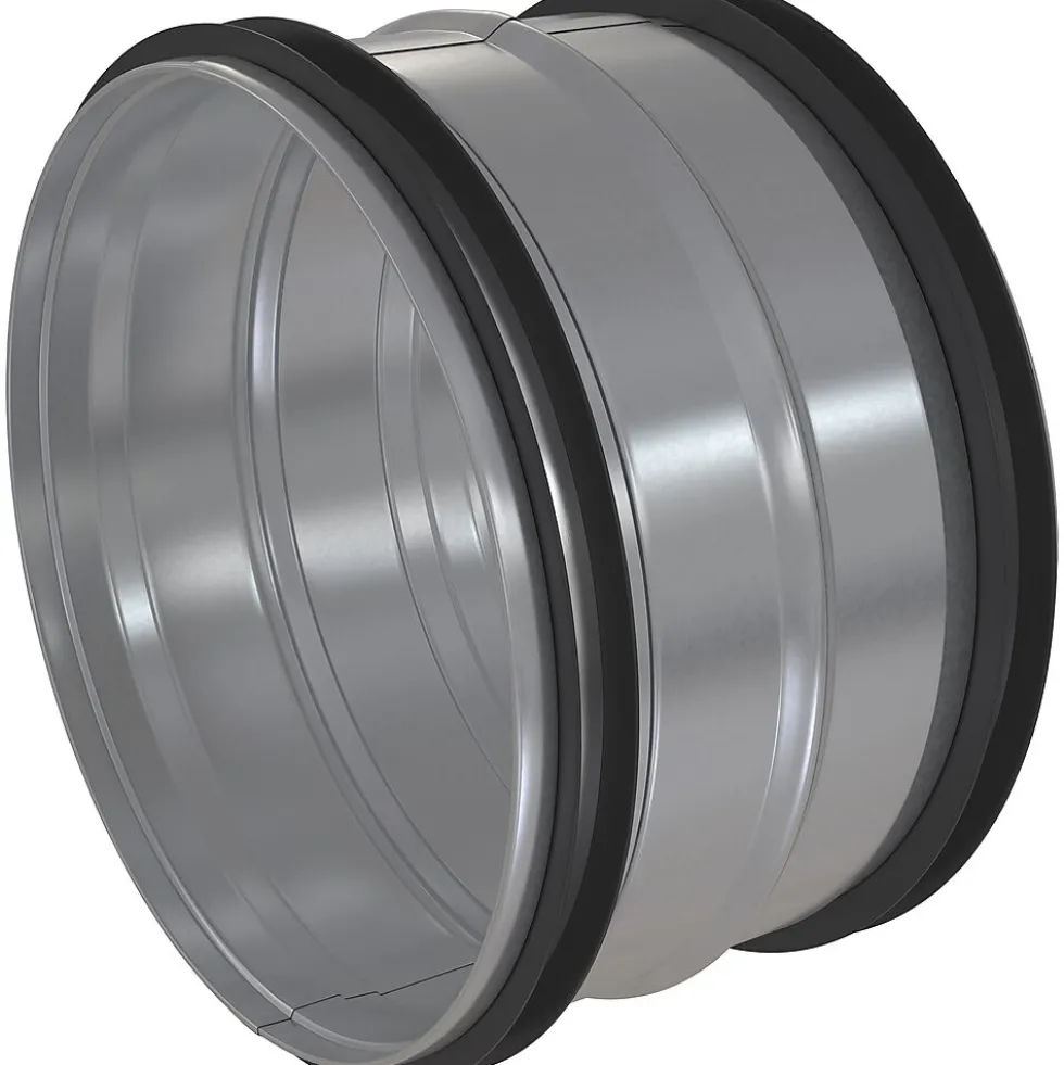 Skjøtenippel med pakning Ø125 mm