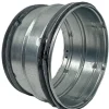 Skjøtenippel ø100mm m/pakn