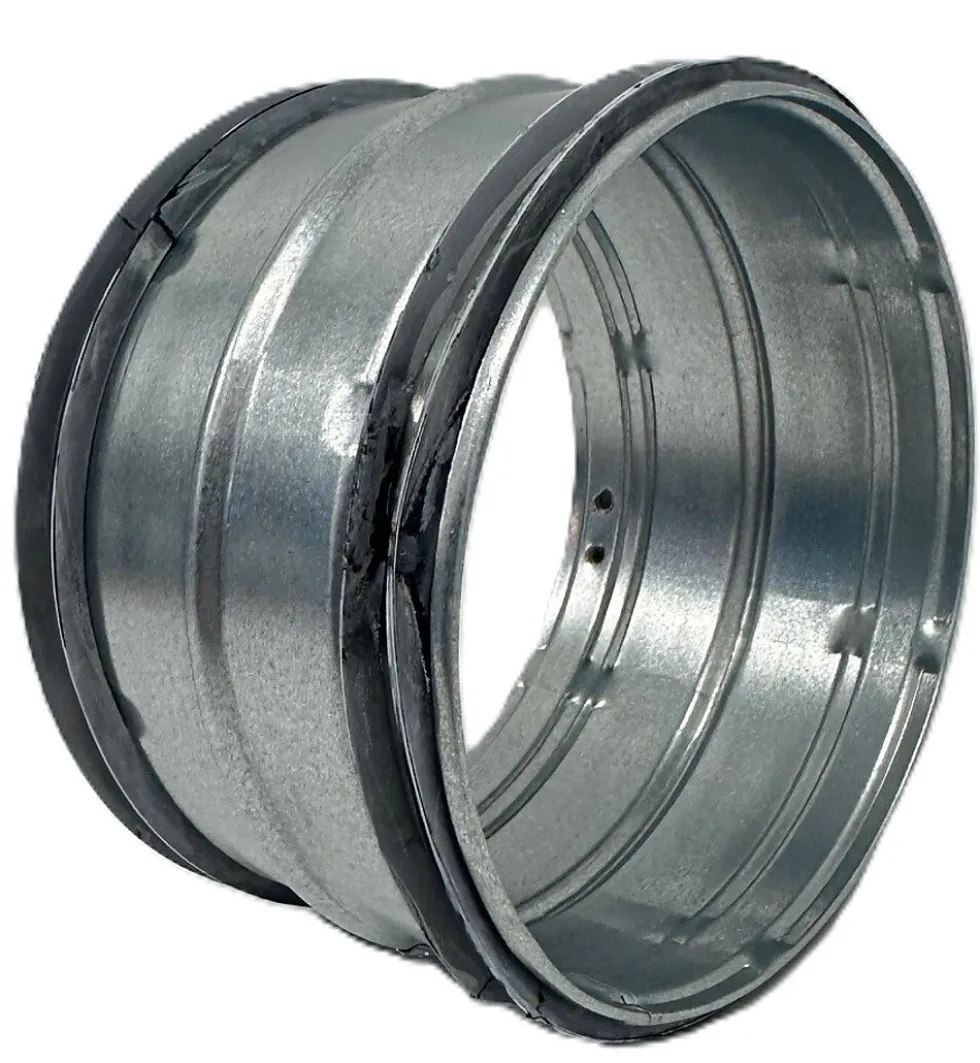 Skjøtenippel ø100mm m/pakn
