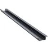 Skottrenne pt plano senter m sort dekkende lengde 1170 mm