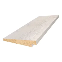 Skrå/skyggepanel kledning 19x123 mm grunnet visir gran